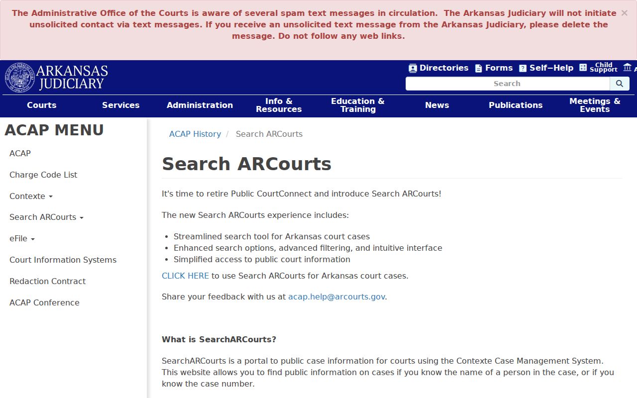 Washington County people search Arkansas court records portal